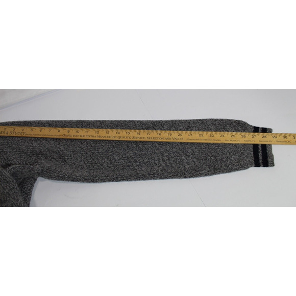 Tommy Hilfiger Henley Knit Sweater Gray LS Men's XXL Cotton Preppy Grandpa Core - Picture 11 of 11